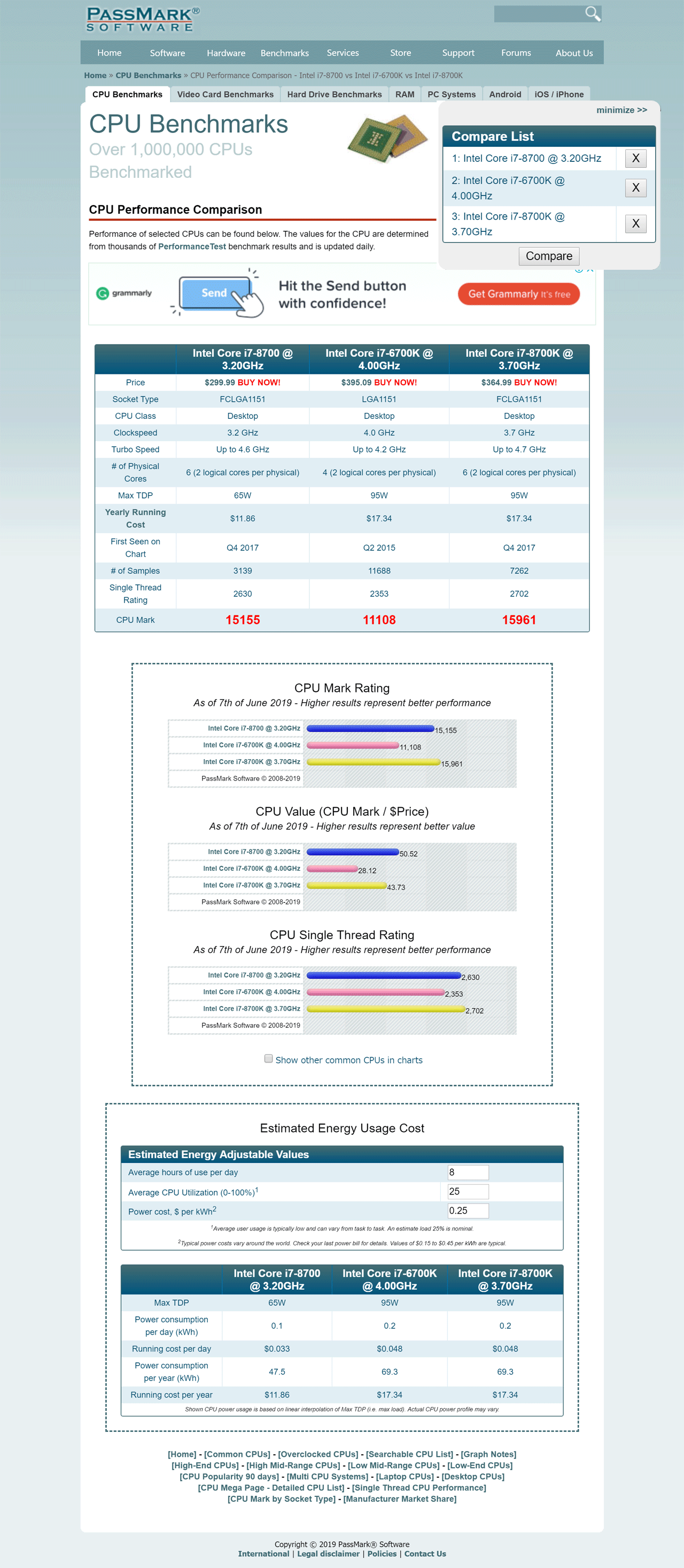 compare