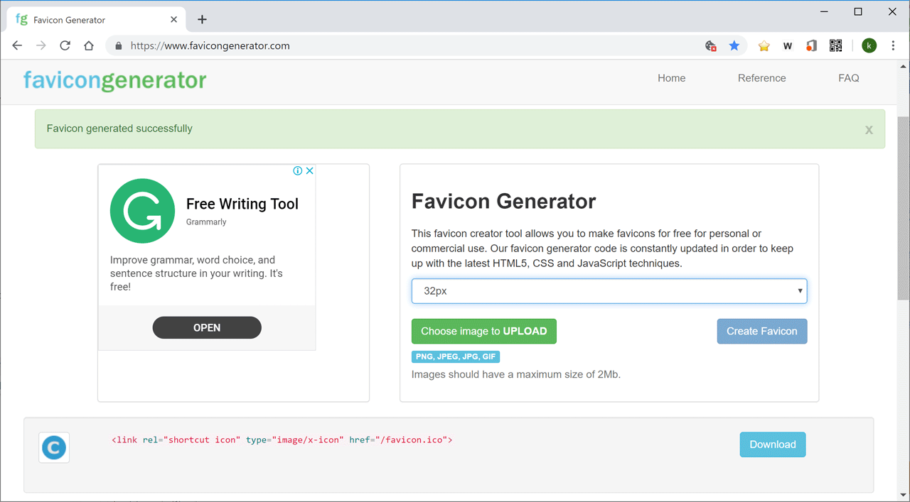 favicon generator