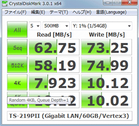 crystal disk mark