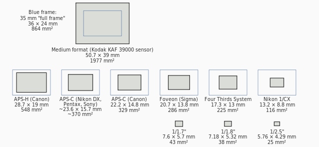 sensor size