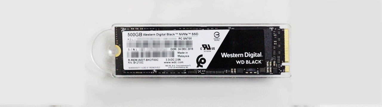 WD BLACK NVMe